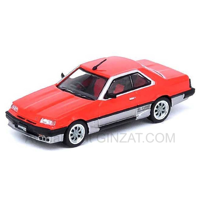 Nissan Skyline 2000 Turbo RS-X (DR30) Red / Silver, INNO64 diecast model car