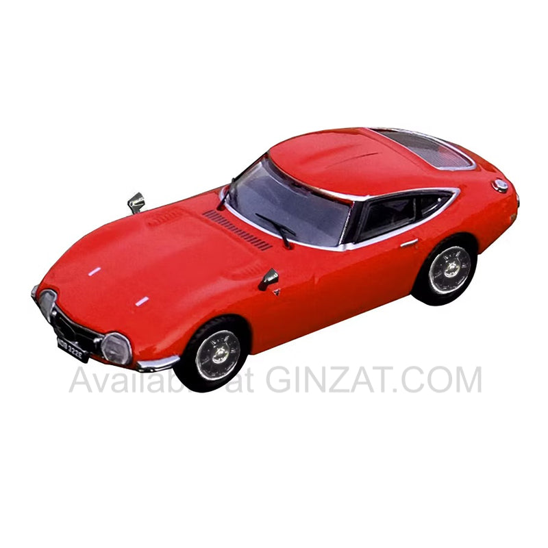 Toyota 2000GT Solar Red, INNO64 diecast model car