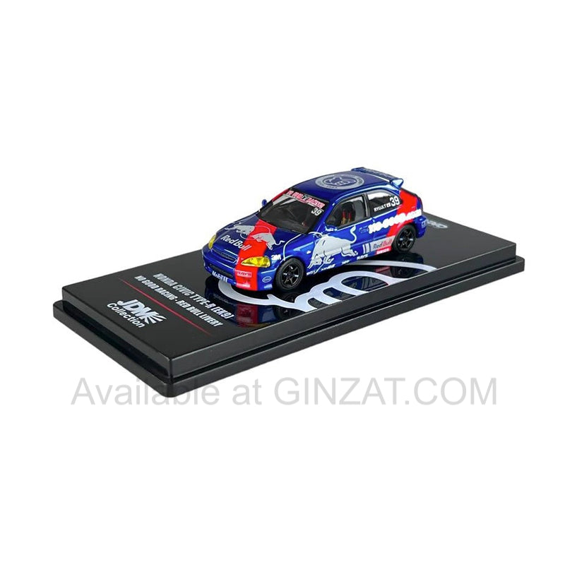 Honda Civic Type-R (EK9) `No Good Racing` `Red Bull`, INNO64 diecast model car