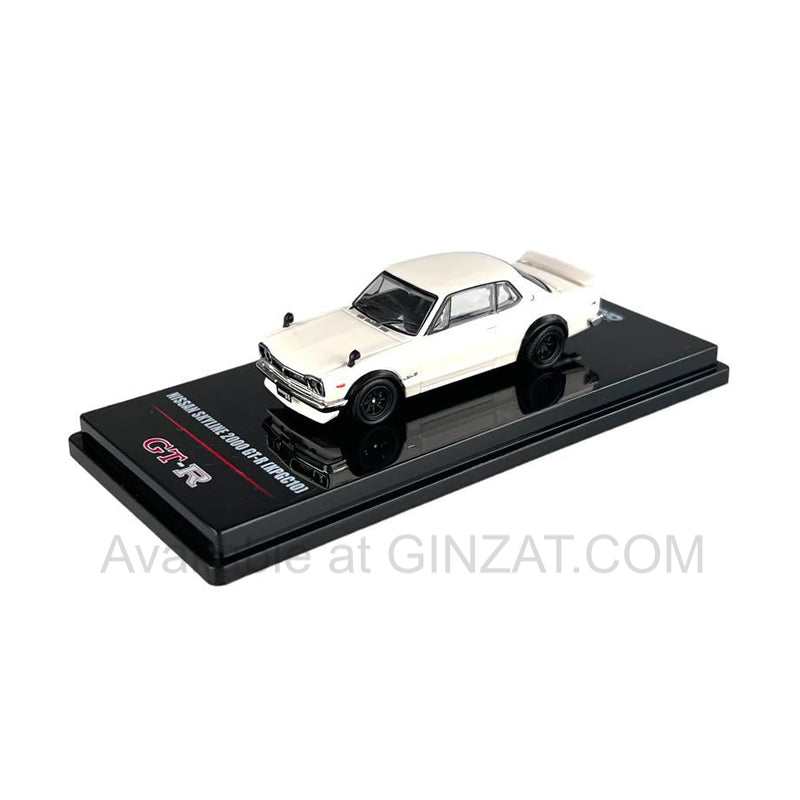 Nissan Skyline 2000 GT-R (KPGC10) White, INNO64 diecast model car