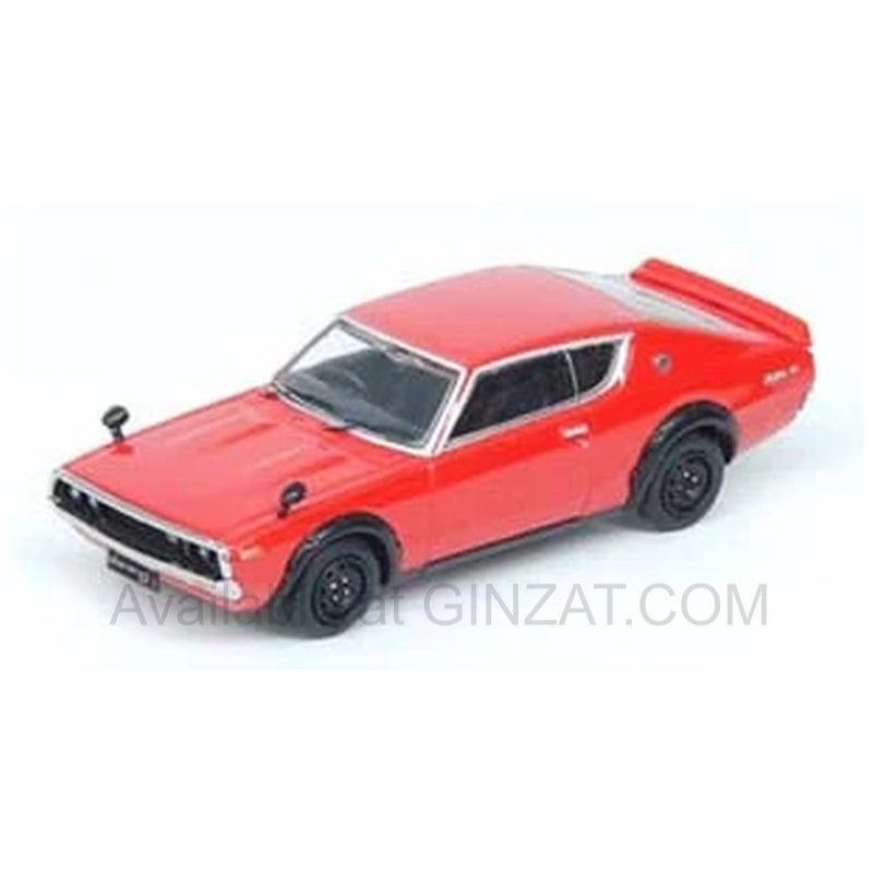 Nissan Skyline 2000 GT-R (KPGC110) Red , INNO64 diecast model car