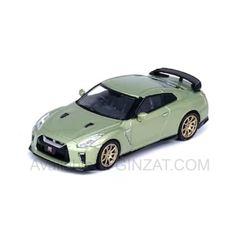 Nissan GT-R (R35) Millennium Jade, INNO64 diecast model car