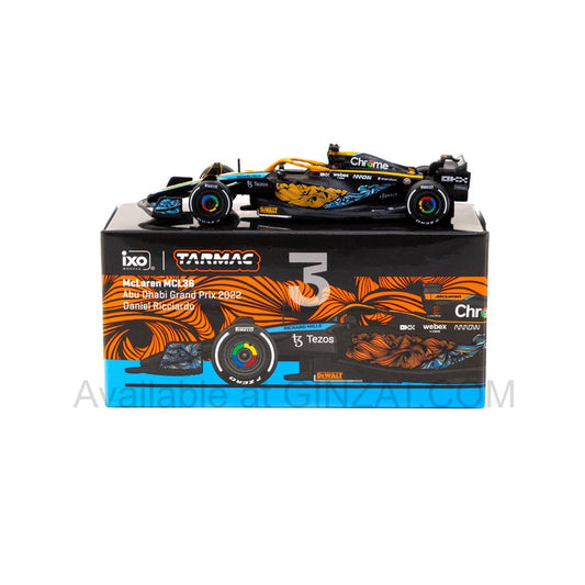 McLaren MCL36 Abu Dhabi Grand Prix 2022, Tarmac Works diecst model car