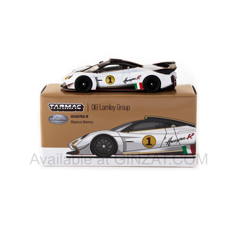 Pagani Huayra R Bianco Benny, Tarmac Works diecst model car