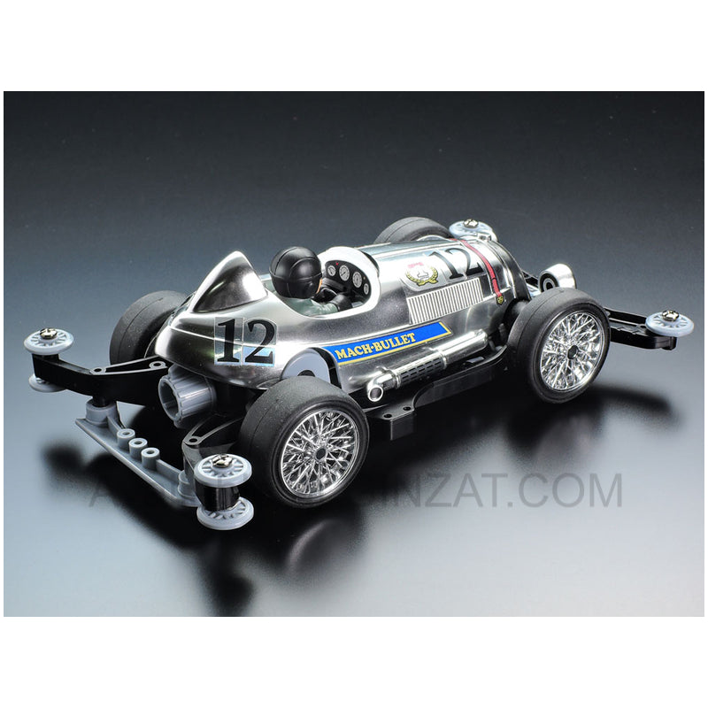 Tamiya Mini 4WD Limited Edition Items (Parts) HARD LARGE DIA. LOW-PROFILE TIRE & CARBON WHEEL SET J-CUP 2016