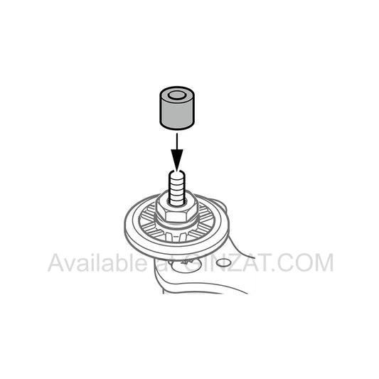 Tamiya Mini 4WD Special Project Items (Parts) HG LIGHTWEIGHT 19mm ALUMINUM BALL-RACE ROLLERS (RINGLESS/PURPLE)