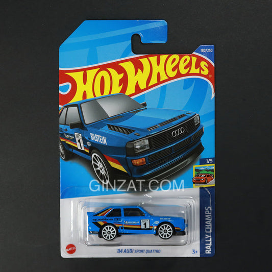 Audi Sport Quattro ‘84, Hot Wheels diecast vehicle (2023)