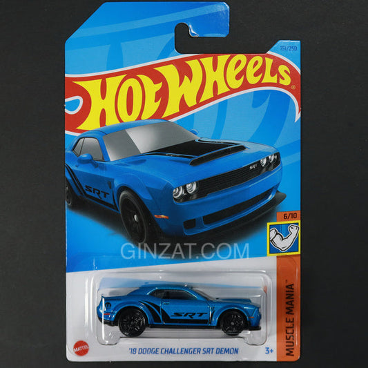 Dodge Challenger SRT Demon ‘18, Hot Wheels diecast vehicle (2023)