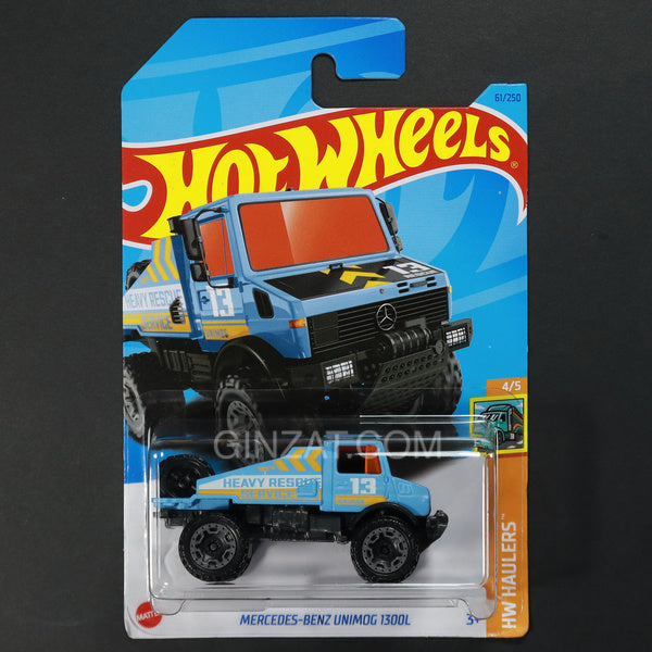 Mercedes-Benz Unimog 1300L, Hot Wheels diecast vehicle (2023)