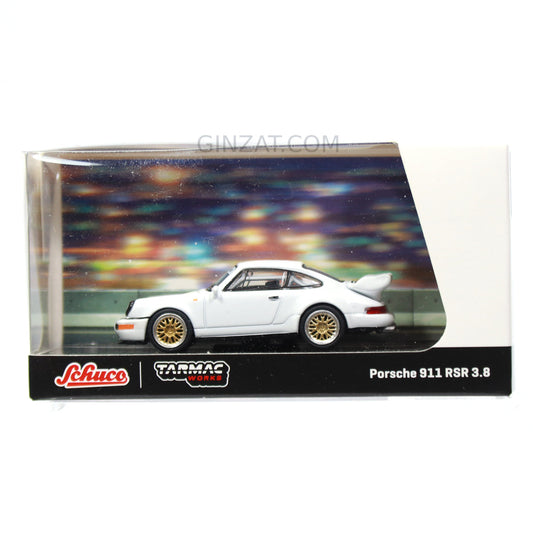 PORSCHE 911 RSR 3.8 White, Schuco x Tarnac Works diecast model car