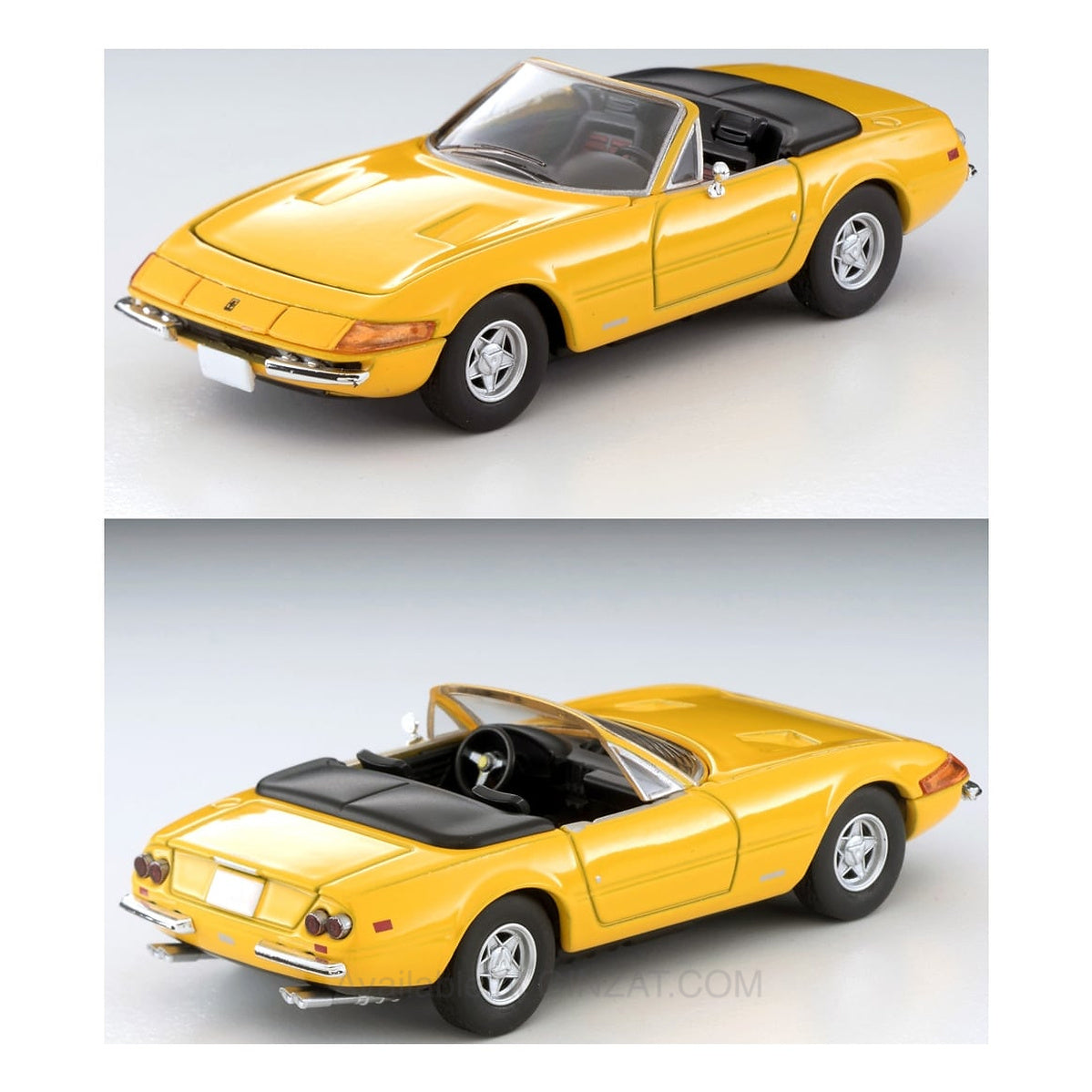 Ferrari 365 GTS4 (Yellow) Tomica Limited Vintage