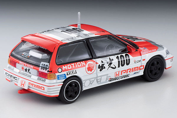 HONDA Idemitsu MOTION Mugen Civic, Tomica Limited Vintage diecast model car LV-N229a