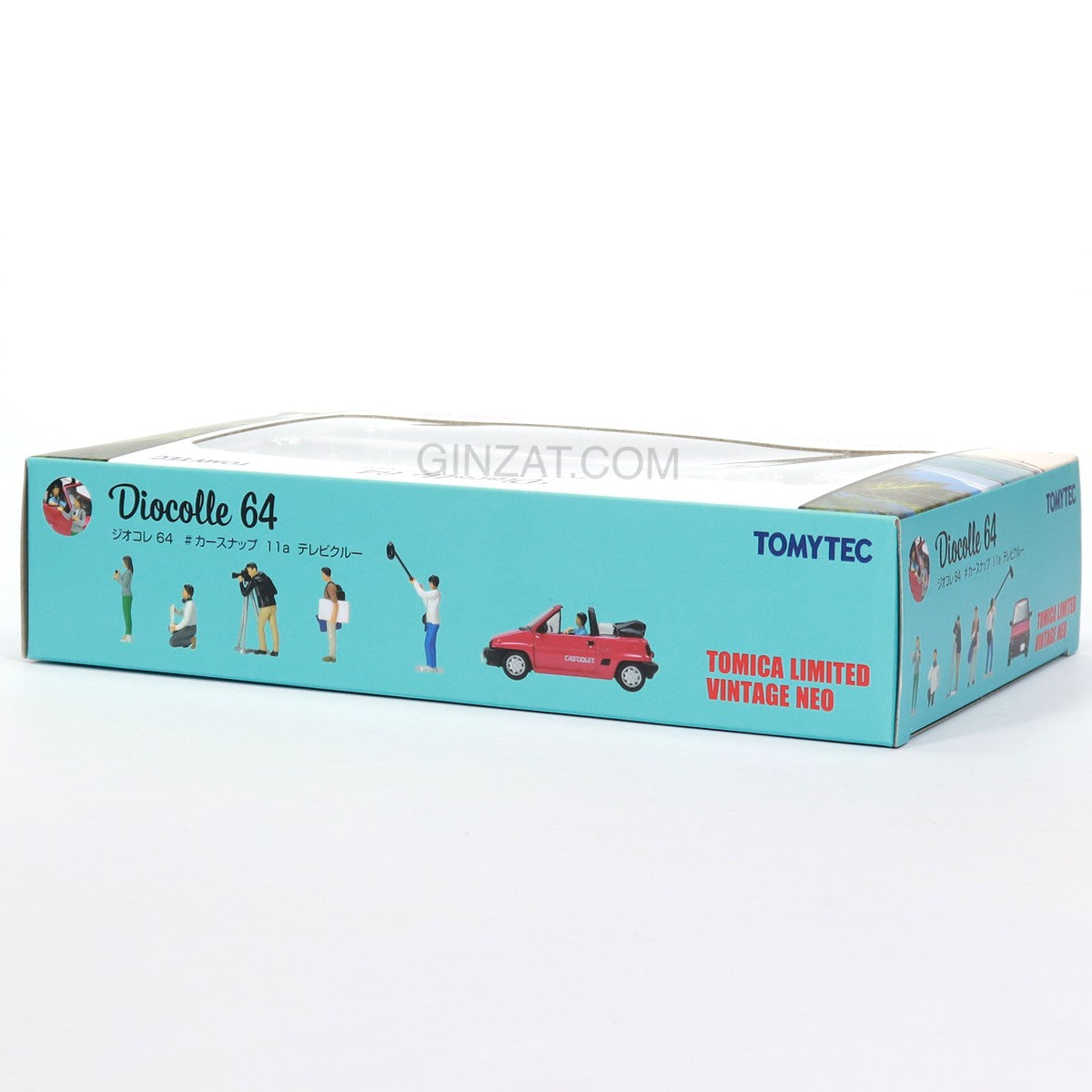 TOMYTEC Diocolle 64 #carsnap 11a TV Crew, Tomica Limited Vintage Neo diorama set 1/64