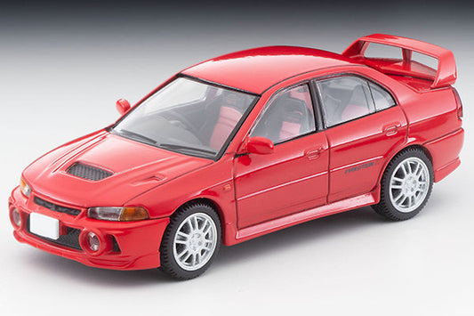 MITSUBISHI Lancer GSR Evolution I (Red), Tomica Limited Vintage NEO diecast model car LV-N186d