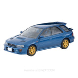 SUBARU Impreza Pure Sports Wagon WRX Sti Ver. VI Limited Blue 1999, Tomica Limited Vintage Neo LV-N274a diecast model car