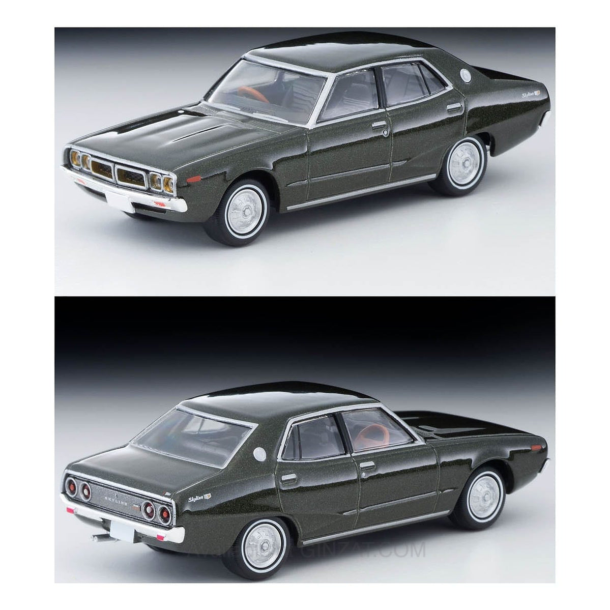 Ogikubo Damashii Vol.09 Nissan Skyline 2000GT-X (Green) 1972 Tomica Limited Vintage