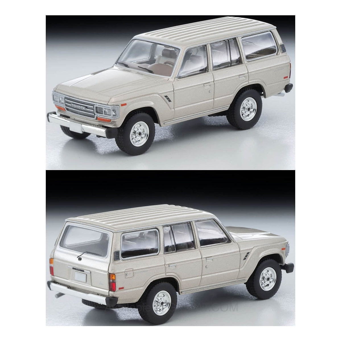 Toyota Land Cruiser 60 North American Specification 1988 (Beige Metallic) Tomica Limited Vintage