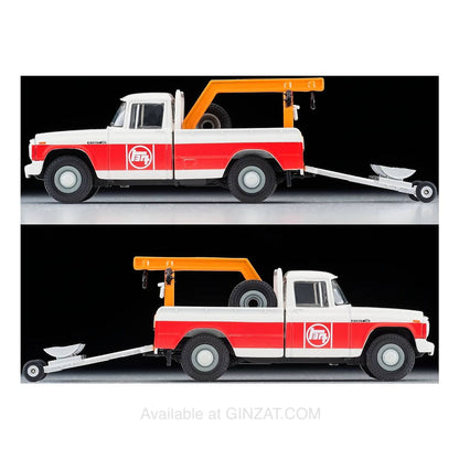 Toyota Stout Tow Truck (Toyota Service), Tomica Limited Vintage diecast model car