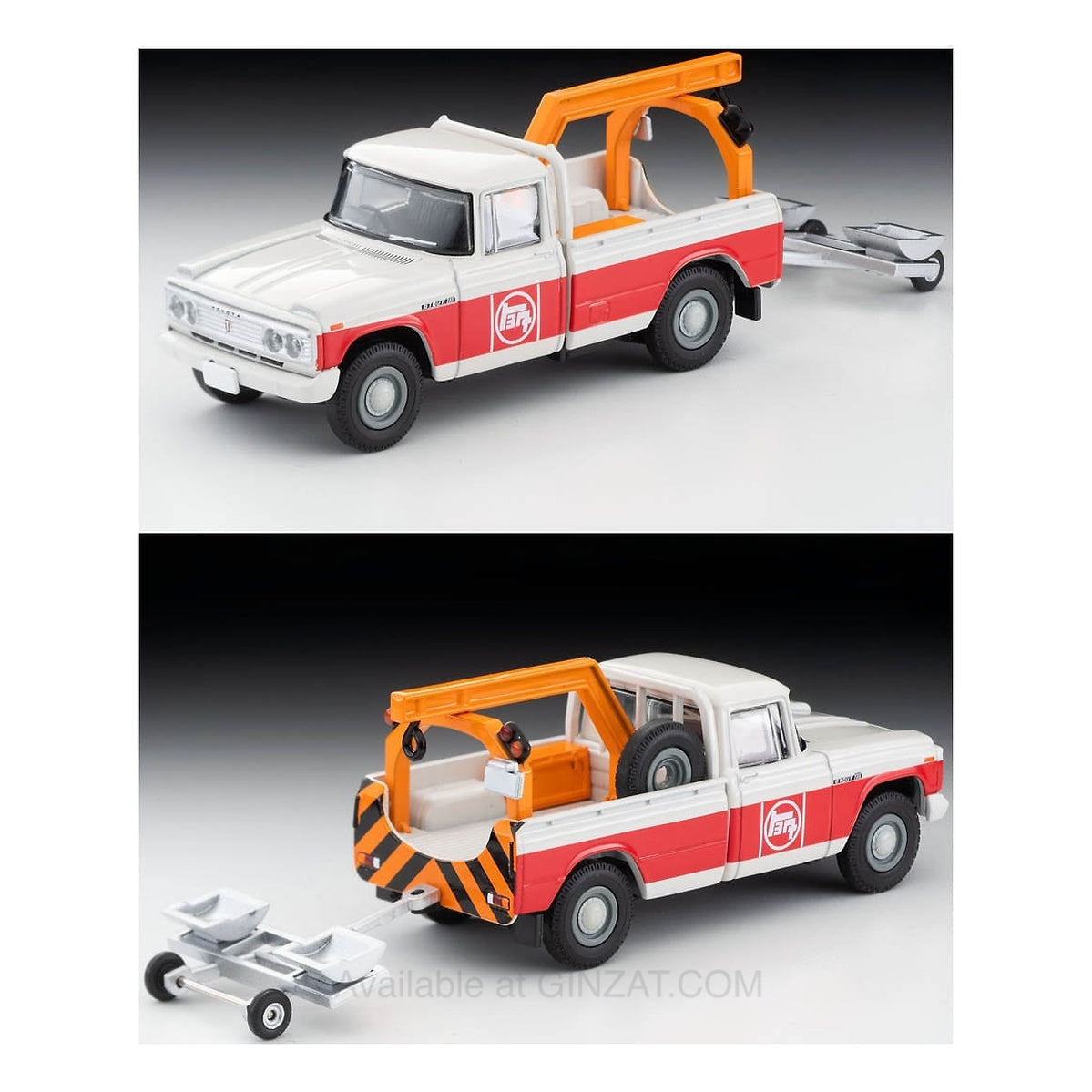 Toyota Stout Tow Truck (Toyota Service), Tomica Limited Vintage diecast model car