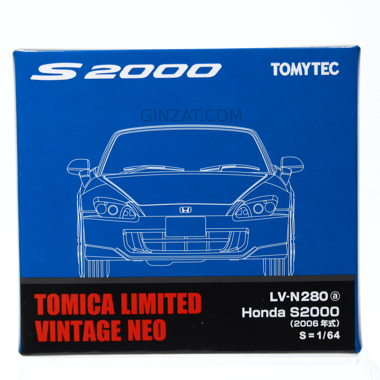 Honda S2000 (Blue) 2006, Tomytec diecast model car LV-N280a