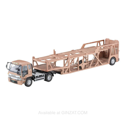 Isuzu 810EX Car Transporter (Antico ASZ022 Vehicle Carrier Trailer) (Brown Metallic), Tomica Limited Vintage Neo LV-N225c