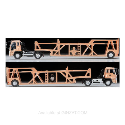 Isuzu 810EX Car Transporter (Antico ASZ022 Vehicle Carrier Trailer) (Brown Metallic), Tomica Limited Vintage Neo LV-N225c