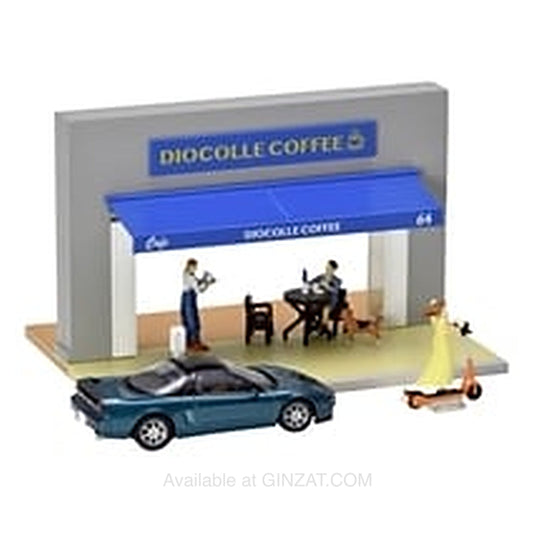 Tomytec Diorama Collection 64 #CarSnap 21a Cafe Terrace 