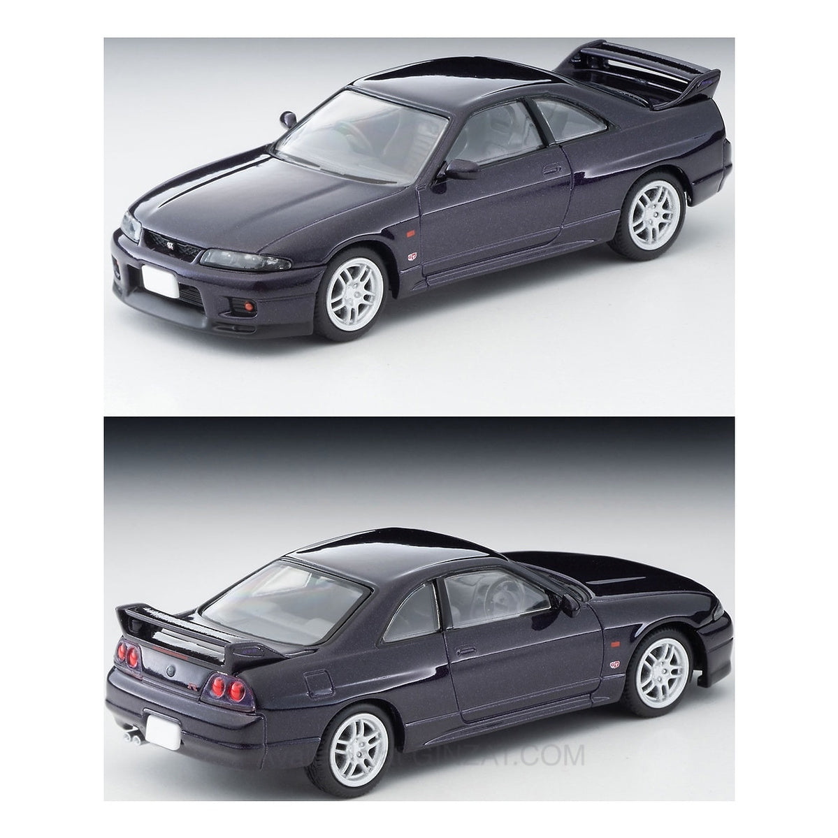 Nissan Skyline GT-RV-spec (Purple) 1995, Tomica Limited Vintage NEO: LV-N308a