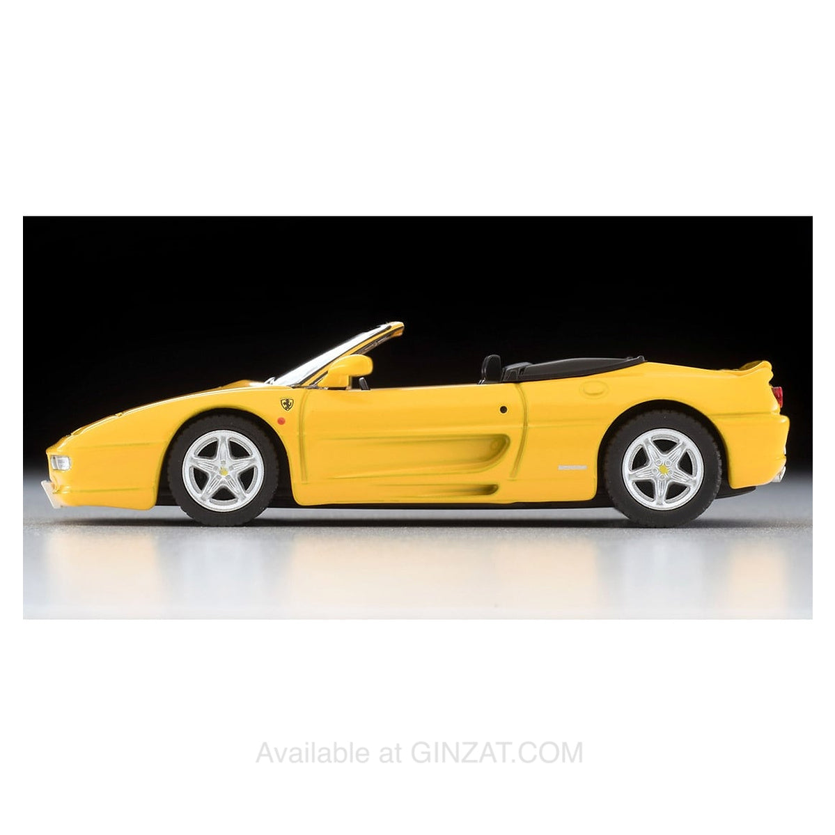 Ferrari F355 Spider Yellow, Tomica Limited Vintage Neo (2023 Release)