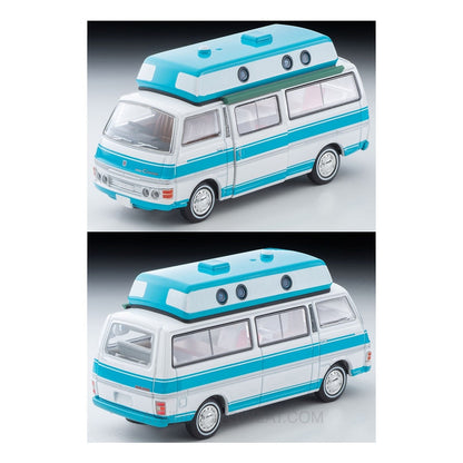 Nissan Caravan Campervan (white/light blue) 1973, Tomica Limited Vintage NEO: LV-N312a Diecast Model