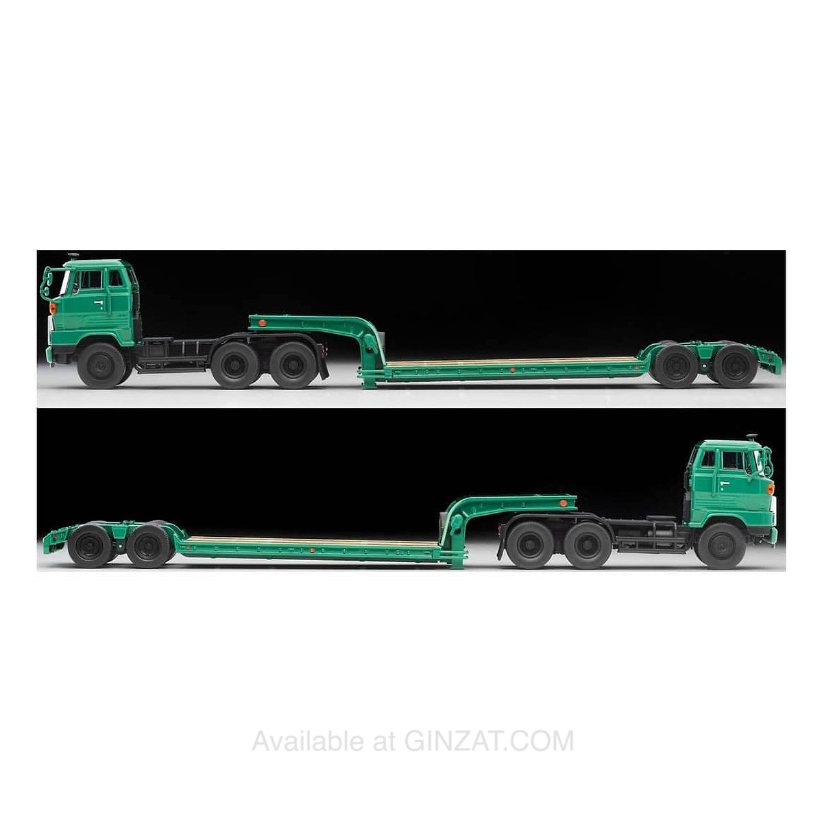 Hino HH341 Heavy Equipment Transportation Trailer (Green), Tomica Limited Vintage Neo LV-N173b