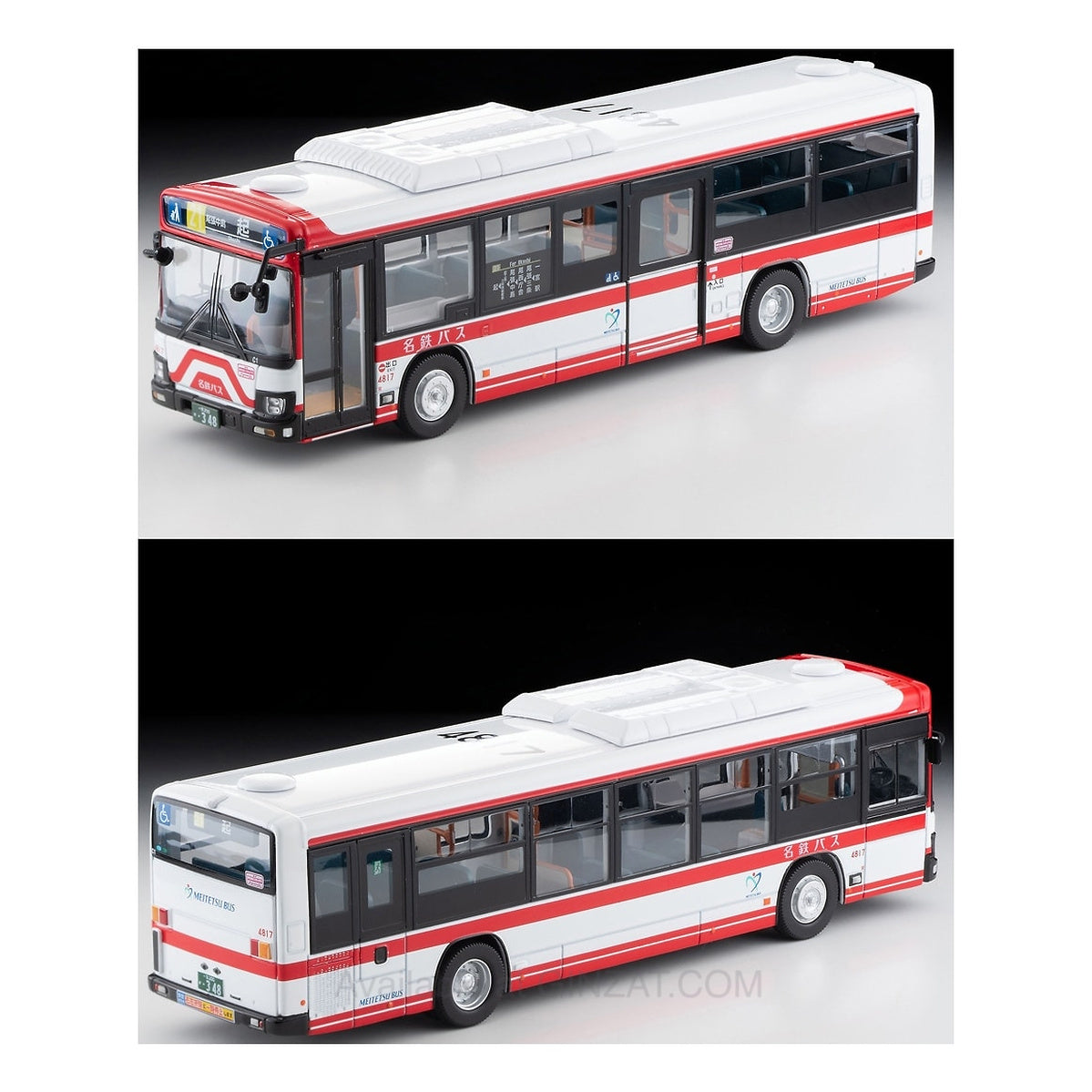 Tomica Limited Vintage NEO: LV-N245f Isuzu ERGA Meitetsu Bus