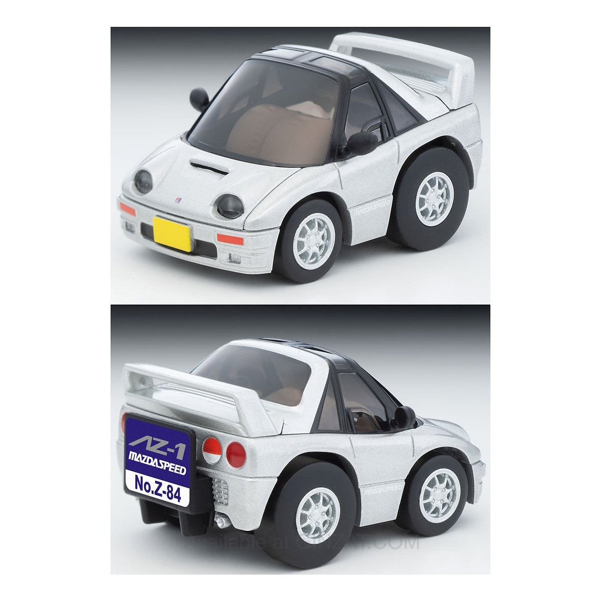 [TOMYTEC]  ChoroQ: ChoroQ zero Z-84a Autozam AZ-1 Mazdaspeed Version (Silver)