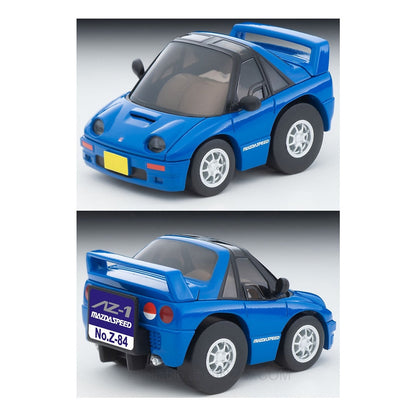 [TOMYTEC]  ChoroQ: ChoroQ zero Z-84b Autozam AZ-1 Mazdaspeed Version (Blue)