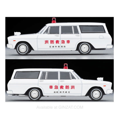 Toyopet Masterline Firefighting Ambulance (Amagasaki Fire Department) '66, Tomica Limited Vintage LV-207a Diecast model