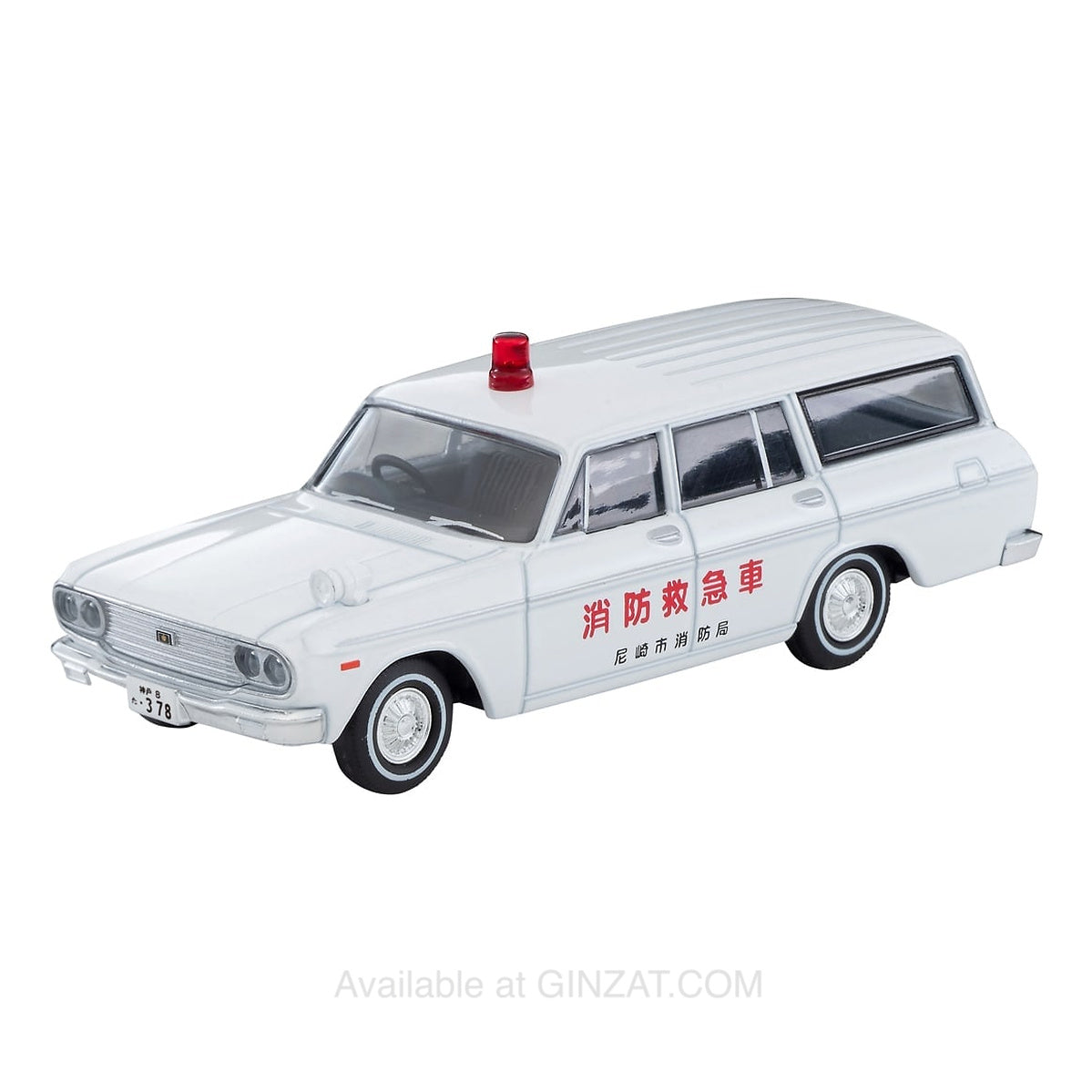 Toyopet Masterline Firefighting Ambulance (Amagasaki Fire Department) '66, Tomica Limited Vintage LV-207a Diecast model