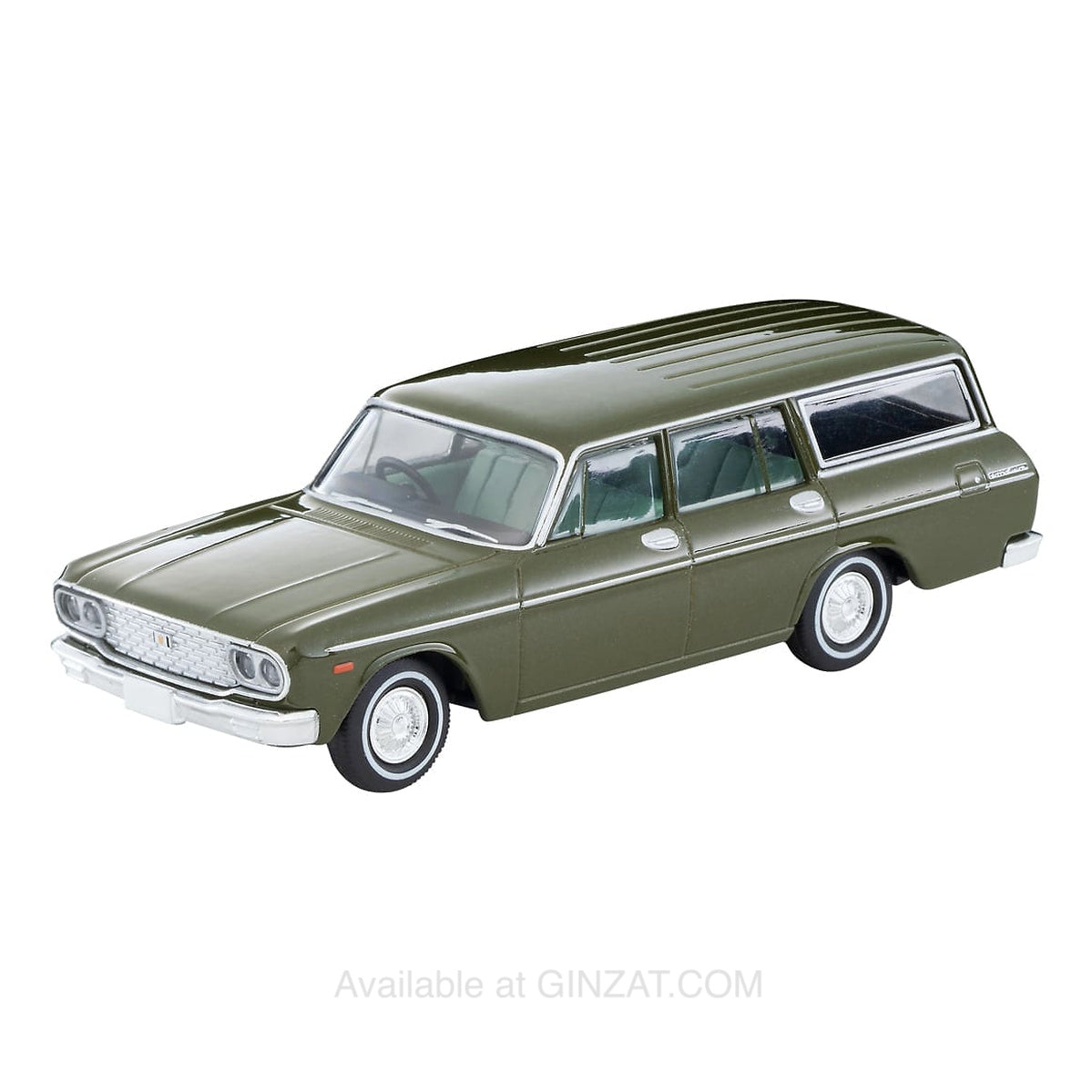 Toyopet Toyota Crown Custom '66 model (Green), Tomica Limited Vintage diecast model