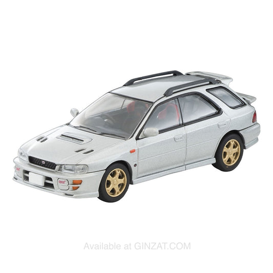 Subaru Impreza Pure Sport Wagon WRX STi Ver.V (Silver) 1998, Tomica Limited Vintage NEO: LV-N281c