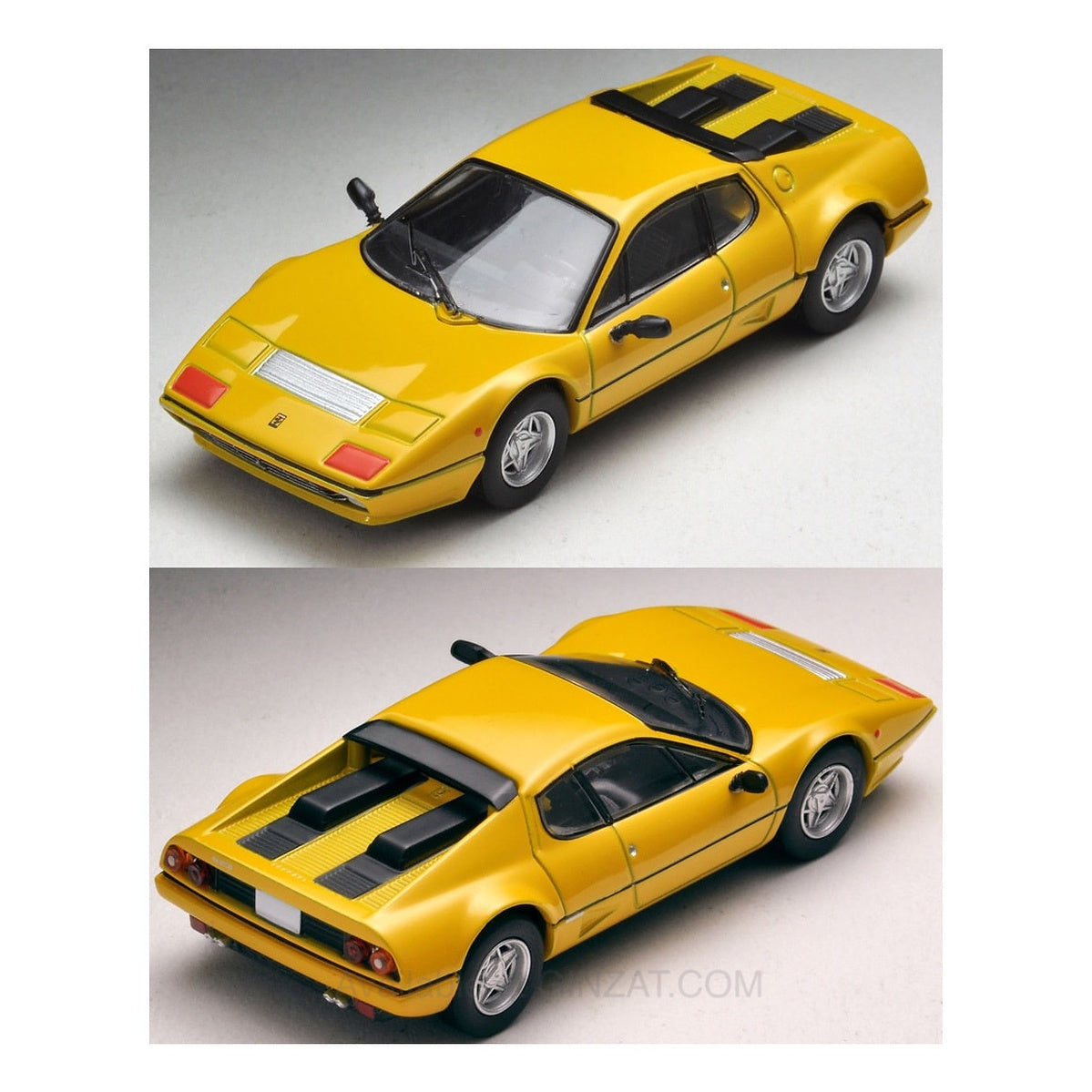 Tomica Limited Vintage NEO: LV-N Ferrari 512 BBi (Yellow)Japan Market Limited