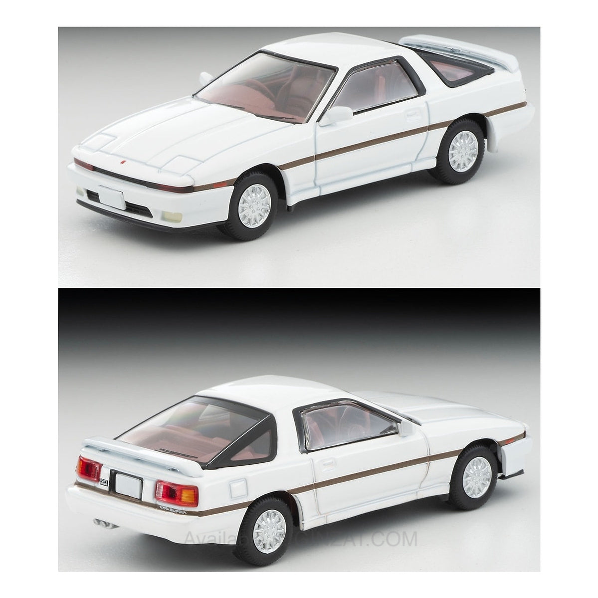 Tomica Limited Vintage NEO: LV-N106e Toyota Supra 3.0 GT Turbo (White) 1986