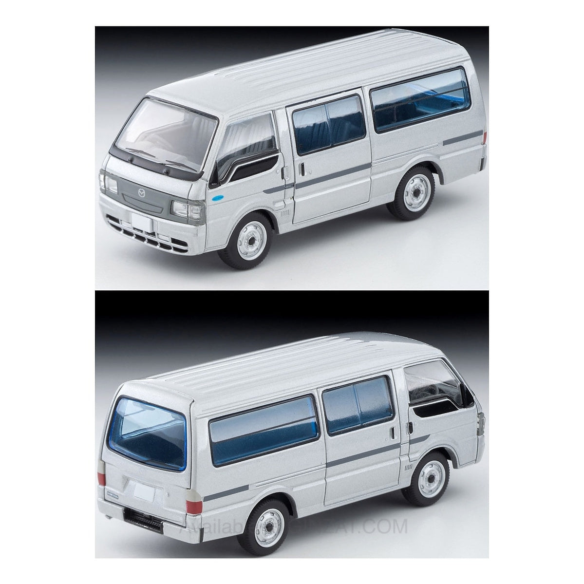 Mazda Bongo Brony Van Low floor 5 door GL (Silver) 2004, Tomica Limited Vintage NEO: LV-N310a 