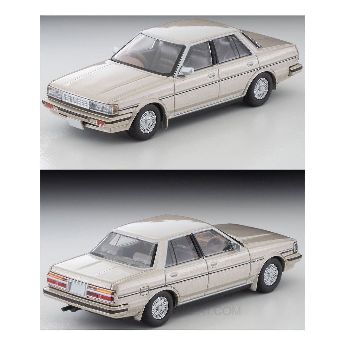 Tomica Limited Vintage NEO: LV-N137c Toyota Cresta Super Lucent Twin Cam 24 (Beige) 1986