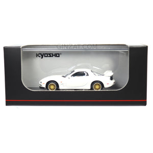 Mazda RX-7 FD3S (White), Kyosho diecast model car 1/64