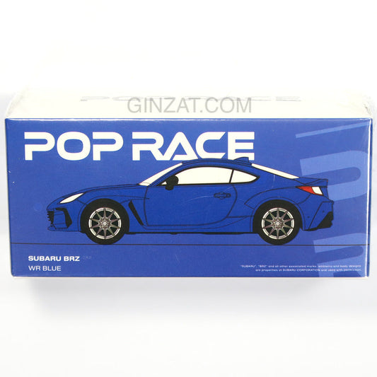 SUBARU BRZ WR BLUE,  POP Race die cast model