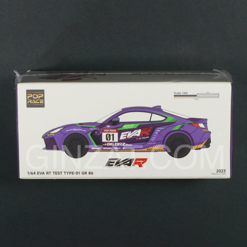 (Toyota) GR86 EVA 01, POP Race diecast model car