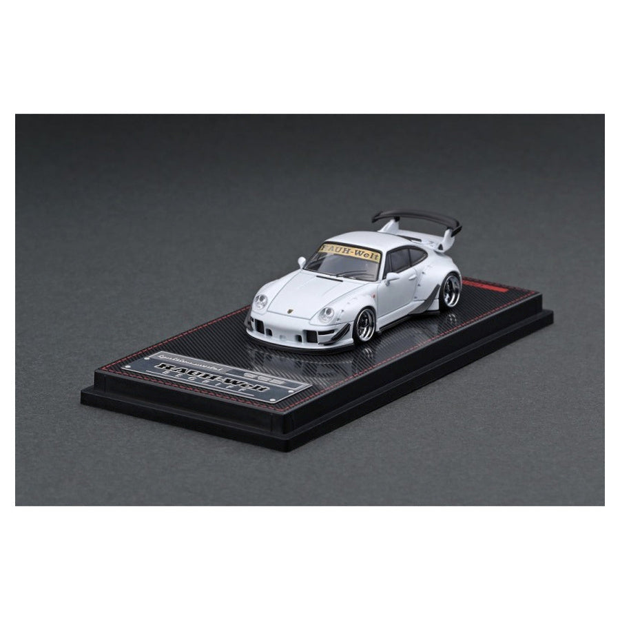 RWB 993 Matte Pearl White, Ignition Model diecast model car