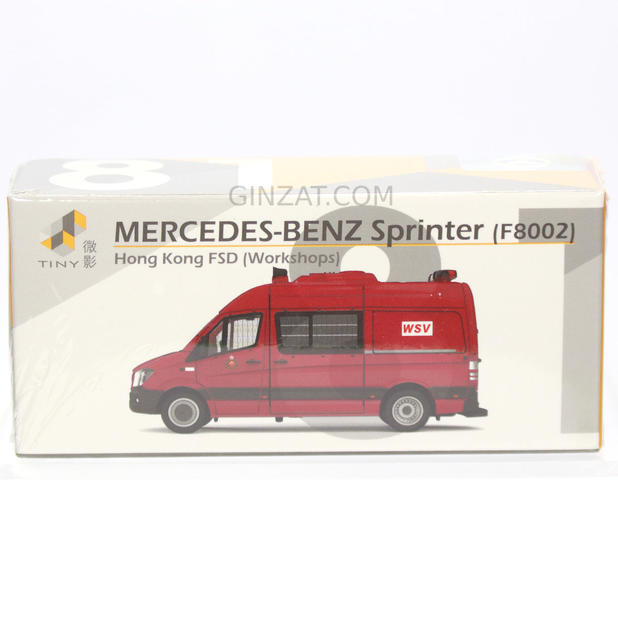 MERCEDES-BENZ Sprinter Hong Kong FSD (F8002), TINY No.81 diecast model car