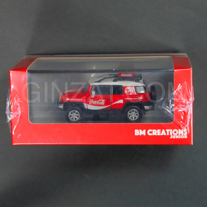 Toyota FJ Cruiser Coke, BM Creations Junior diecast model car