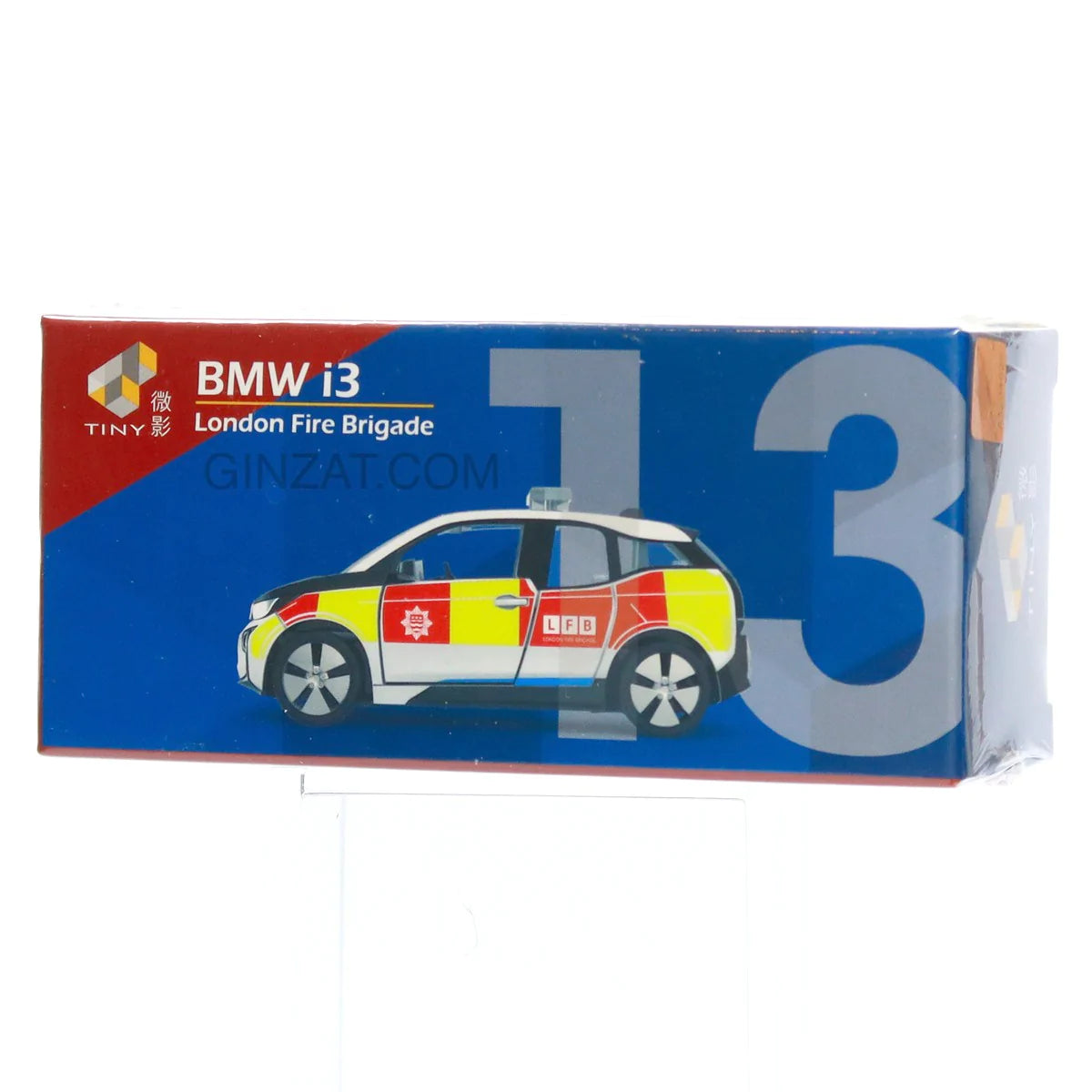 BMW i3 London Fire Brigade, TINY diecast model car 