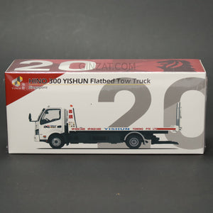 HINO 300  Yishun Flatbed Tow Truck, TINY diecast model car